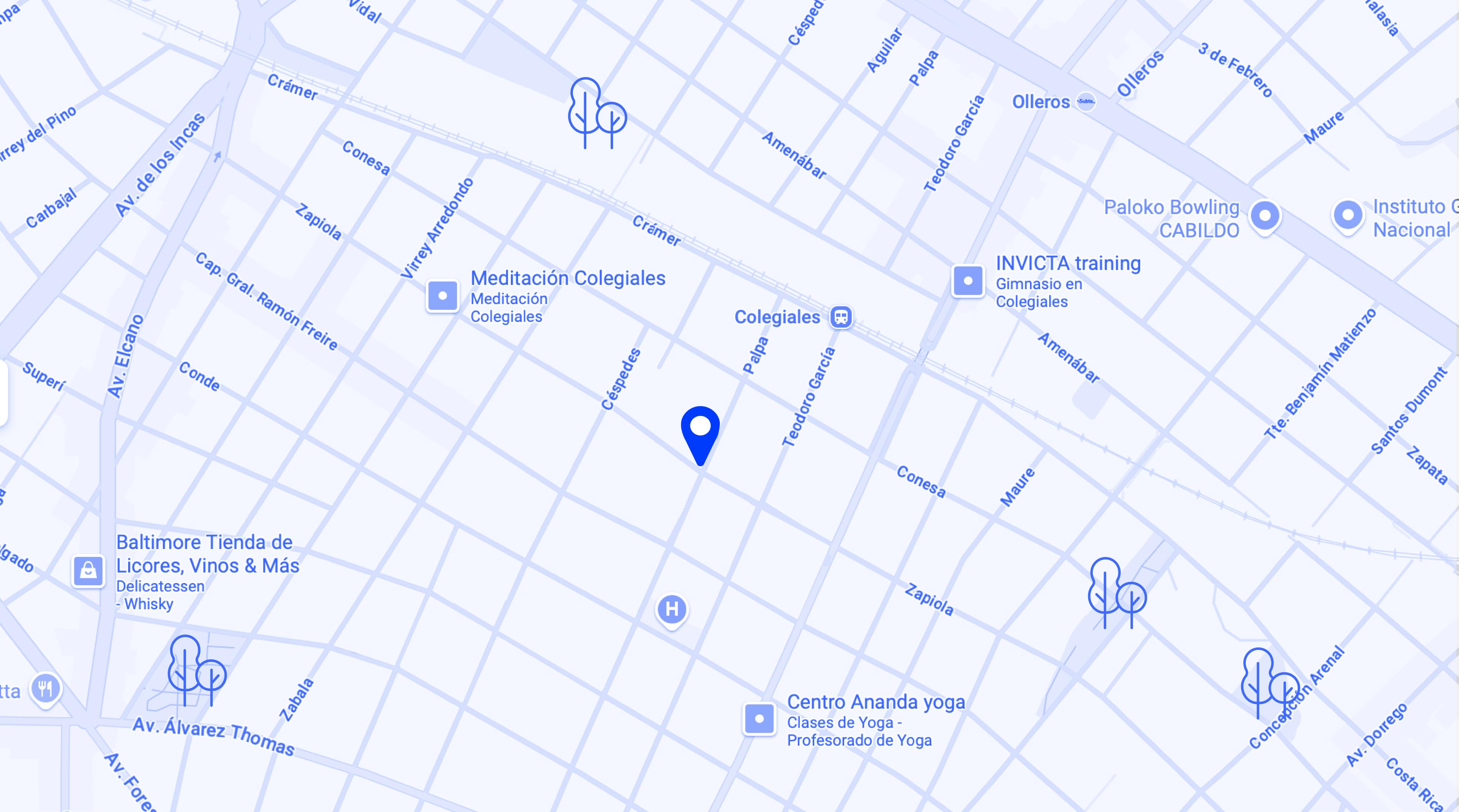 Mapa de la localización
