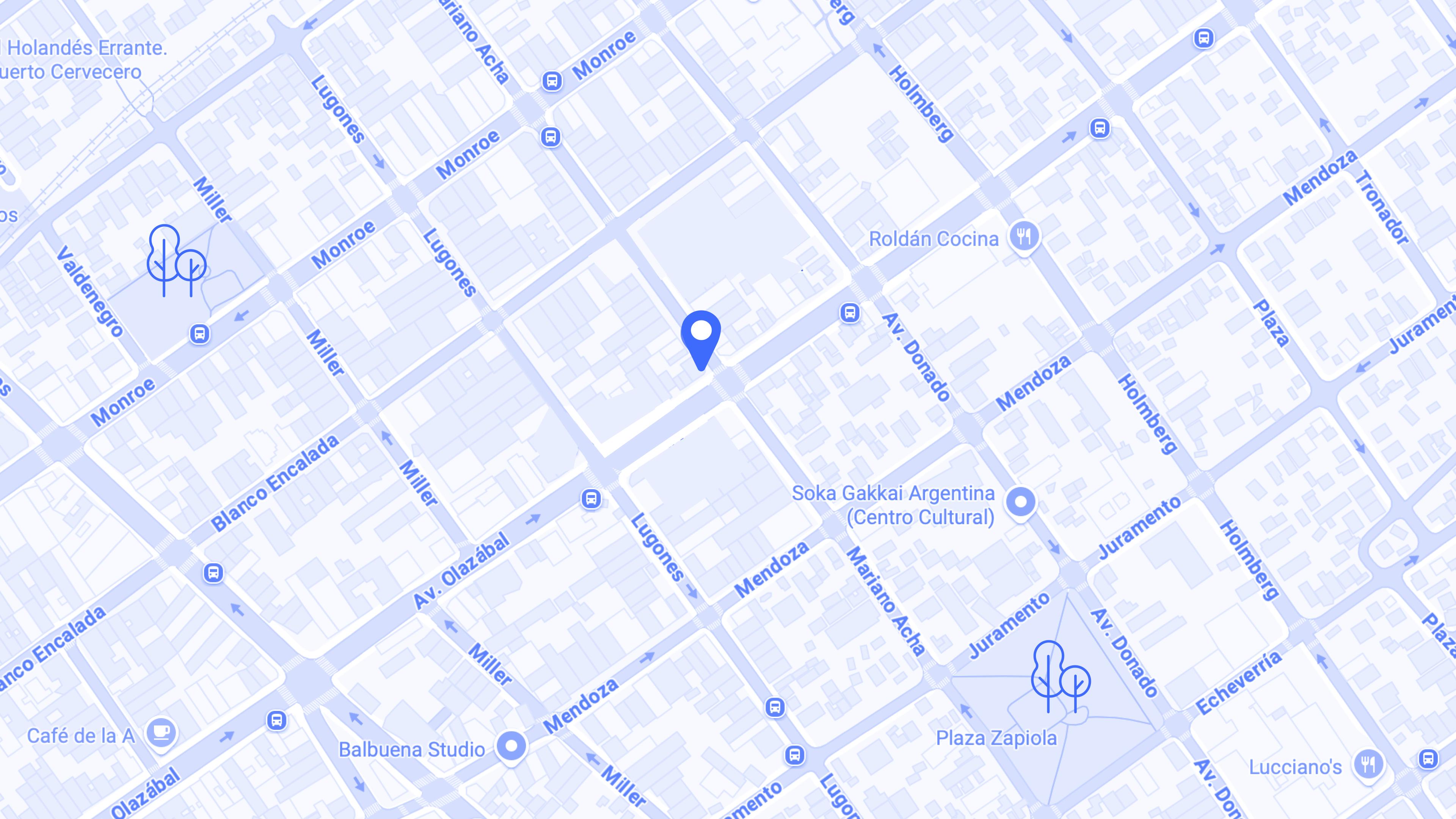 Mapa de la localización